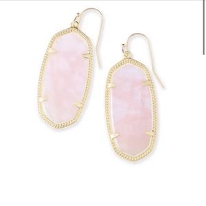 Kendra Scott Elle Drop Earrings pink